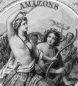 The AMAZONS were a nation of FIERCE WOMEN WARRIORS who CUT OFF THEIR RIGHT BREAST so they could shoot the bow and arrow more easily in war!