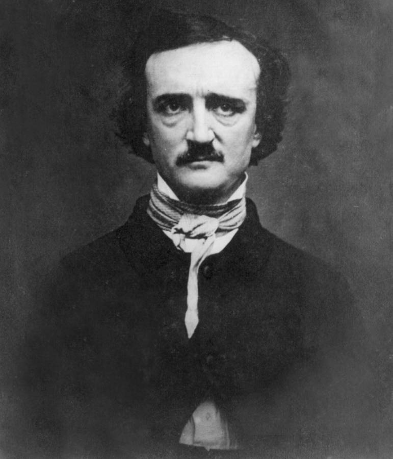 Tortured genius writer of such brilliant masterpieces as "The Tell-Tale Heart" and "The Raven", Poe is considered the Master of the Macabre and the Father of the Modern Detective Story and died penniless at the age of 40.