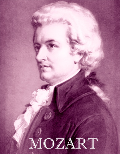 MOZART: By the age of 10, Mozart was a famous "Wunderkind" prodigy composer/performer. He died when he was only 35 years old, after being commissioned to compose a Requiem Mass (music for the dead) from a mysterious stranger, which Mozart misinterpreted as a pronouncement of his own death.