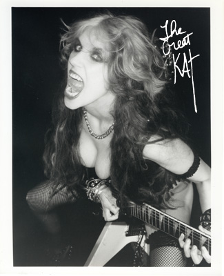 LIMITED EDITION B&W CUTE GODDESS! PERSONALIZED Autographed HOT KAT 8x10 Photo!