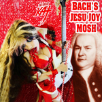 NEW! BACHS JESU JOY MOSH DIGITAL & CD SINGLE by THE GREAT KAT GUITAR GODDESS! CHRISTMAS COMES EARLY WITH BACH & THE GREAT KAT! The Great Kat Guitar Goddess celebrates Christmas early with Johann Sebastian Bachs Baroque holiday classic "Jesu Joy". Bachs famous masterpiece is known by the title "Jesu, Joy of Man's Desiring", but Goddess Great Kat is now desiring to bring it to the whole world with this new metal mosh treatment! The Great Kat virtuosically shreds 4 lead guitars with beautiful melodic contrapuntal melodies and harmonies, along with Cathedral Organ accompaniment, while The Great Kat's heavy metal rhythm guitars, bass and drums pound with headbanging and moshing rhythms.