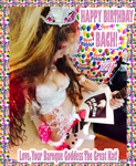 HAPPY BIRTHDAY BACH! Love, Your Baroque Goddess The Great Kat!