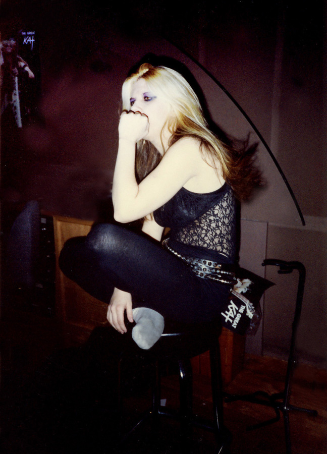 RARE! THE GREAT KAT "THOUGHTFUL" during the HISTORIC "BEETHOVEN ON SPEED" CD RECORDING! 