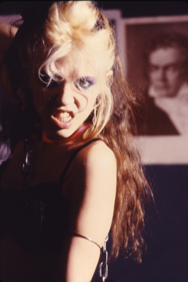 RARE! "BEETHOVEN ON SPEED" ERA'S GUITAR DOMINATRIX GREAT KAT from "BEETHOVEN MOSH" Music Video!