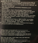 Liner Notes from Great Kat's "#Beethoven On Speed" Genius Album 