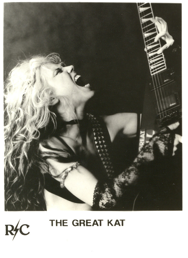 THE GREAT KAT's Promo Shot for the GROUNDBREAKING SHREDCLASSICAL CD "BEETHOVEN ON SPEED"!! The Great Kat THRASHES Beethoven!!!