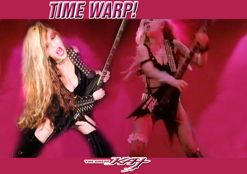 TIME WARP! "BEETHOVEN ON SPEED" ERA & TODAY (4/7/15): SHRED GODDESS!