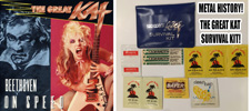 METAL HISTORY! THE GREAT KAT SURVIVAL KIT! From "BEETHOVEN ON SPEED"! 