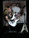 PETER KEMP'S THEATRE REVIEW OF "BEETHOVEN SHREDS" CD! "The Great Kat handles classical chords effortlessly, with razor sharp focus and plays her violin and guitars, incredibly faster than Beethoven would have had ever ventured to dream. She is an inspiration to us all. THE GREAT KAT THE FASTEST SHRED GUITAR FETISHIST." - Naja Kemp, Peter Kemp's Theatre 