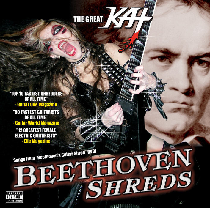 "THE GREAT KAT - BEETHOVEN SHREDS" CD REVIEW in ACESSO MUSIC