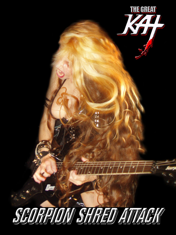 THE GREAT KAT SCORPION SHRED ATTACK!