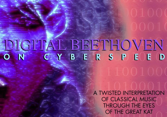 THE GREAT KAT "DIGITAL BEETHOVEN ON CYBERSPEED" CD-ROM