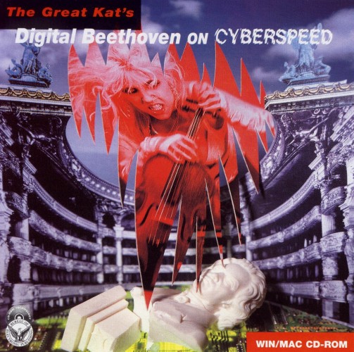 THE GREAT KAT "DIGITAL BEETHOVEN ON CYBERSPEED" CD-ROM