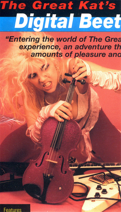 The Great KAT "DIGITAL BEETHOVEN ON CYBERSPEED" CD-ROM PHOTOS!!