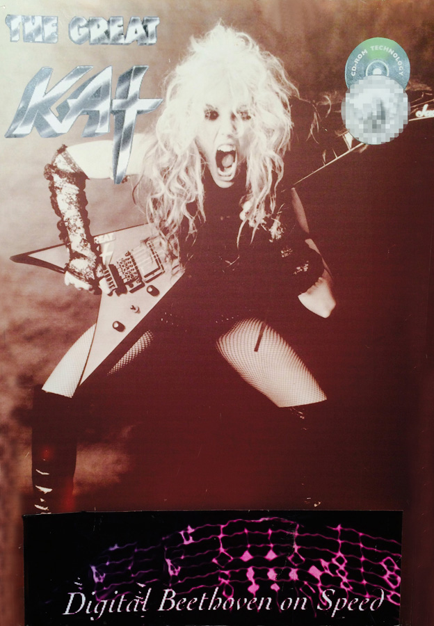 "DIGITAL BEETHOVEN ON SPEED" - PROMO for The Great Kat's "DIGITAL BEETHOVEN ON CYBERSPEED" CD-ROM!