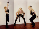 RARE! THE GREAT KAT MODELING in NYC for KAT SCREENSAVER on "DIGITAL BEETHOVEN ON CYBERSPEED" CD/CD-ROM!!