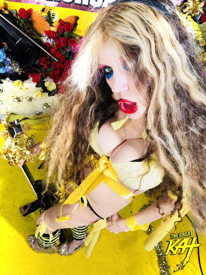 GODDESS! From "CHEF GREAT KAT COOKS RUSSIAN CAVIAR AND BLINI WITH RIMSKY-KORSAKOV" VIDEO!!