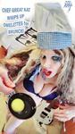 CHEF GREAT KAT WHIPS UP OMELETTES for BRUNCH!