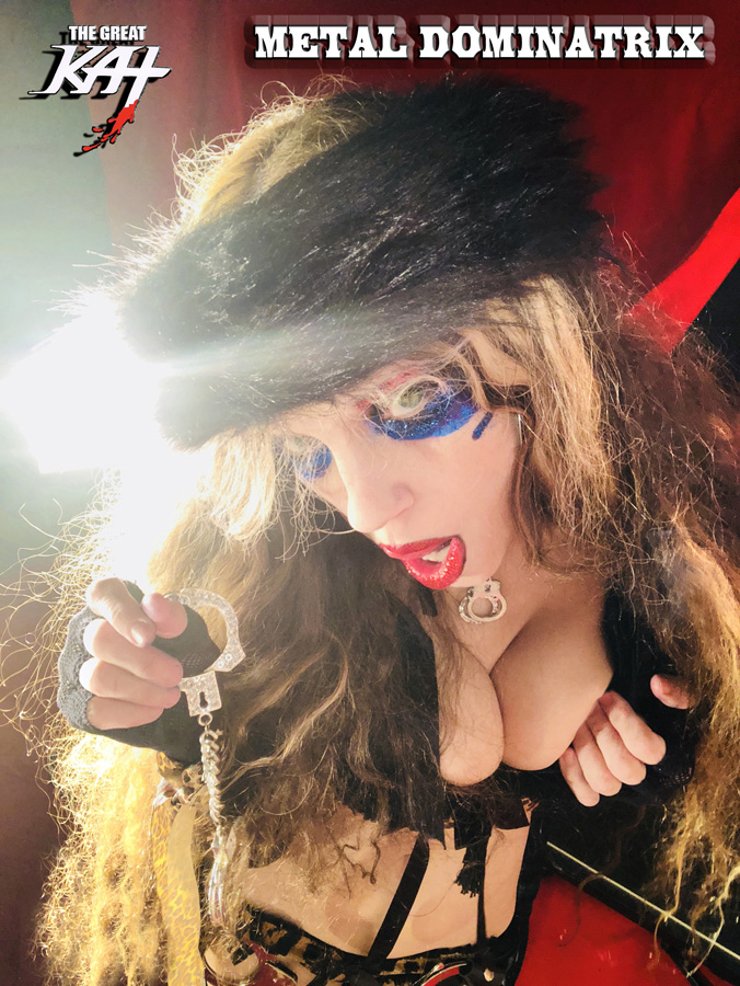 METAL DOMINATRIX! From "CHEF GREAT KAT COOKS RUSSIAN CAVIAR AND BLINI WITH RIMSKY-KORSAKOV" VIDEO!!