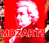 MOZART!! From CHEF GREAT KAT BAKES GERMAN APPLE STRUDEL WITH MOZART!!