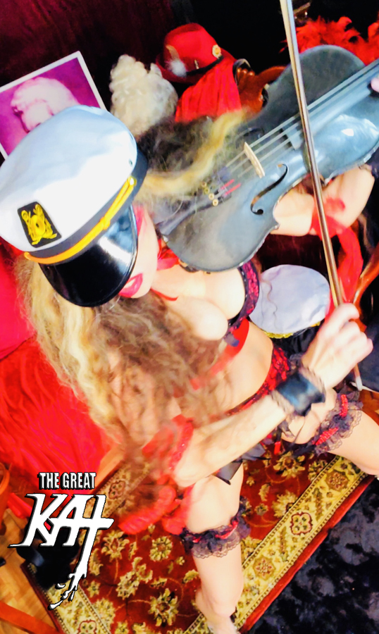 CAPTAIN GODDESS! From CHEF GREAT KAT BAKES GERMAN APPLE STRUDEL WITH MOZART!!