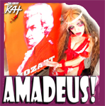 AMADEUS!  From CHEF GREAT KAT BAKES GERMAN APPLE STRUDEL WITH MOZART!