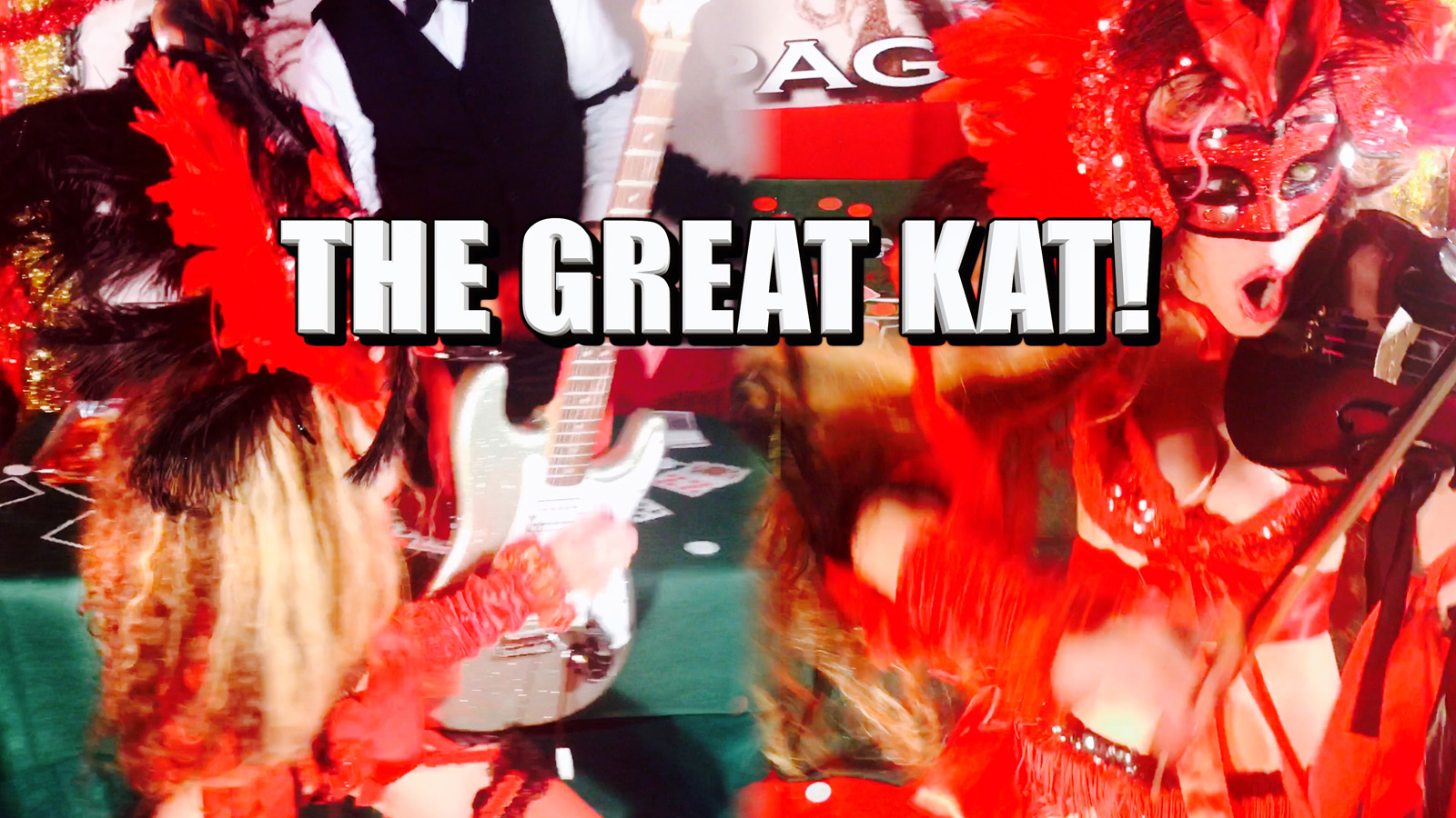THE GREAT KAT! From CHEF GREAT KAT COOKS PAGANINI'S RAVIOLI!