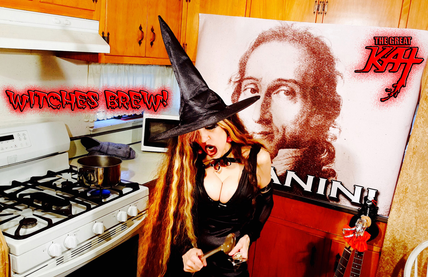 WITCHES BREW!!! From CHEF GREAT KAT COOKS PAGANINI'S RAVIOLI!
