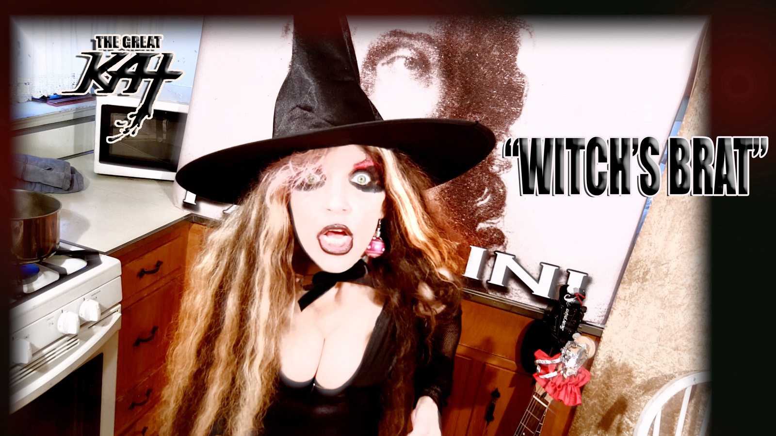 "THE WITCH'S BRAT"! From CHEF GREAT KAT COOKS PAGANINI'S RAVIOLI!