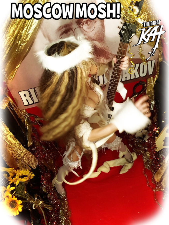 MOSCOW MOSH! From "CHEF GREAT KAT COOKS RUSSIAN CAVIAR AND BLINI WITH RIMSKY-KORSAKOV" VIDEO!