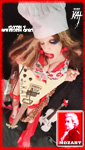 FLYING V SHREDDING CHEF! FROM CHEF GREAT KAT BAKES GERMAN APPLE STRUDEL WITH MOZART VIDEO!