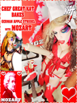 CHEF GREAT KAT BAKES GERMAN APPLE STRUDEL WITH MOZART from CHEF GREAT KAT BAKES GERMAN APPLE STRUDEL WITH MOZART VIDEO!