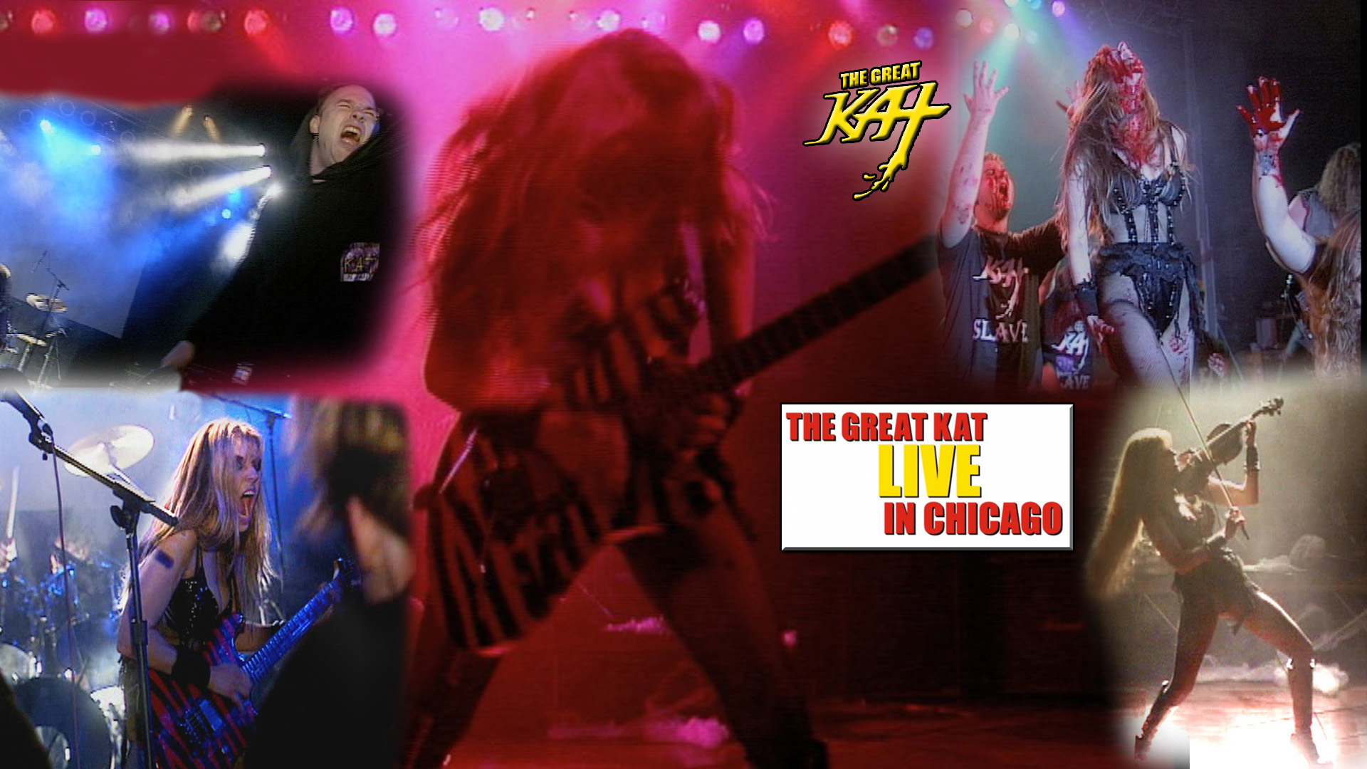 "LIVE IN CHICAGO" - THE GREAT KAT GUITAR/VIOLIN GODDESS SHREDS LIVE in CHICAGO on TOUR! MUSIC VIDEO PREMIERES on AMAZON PRIME!