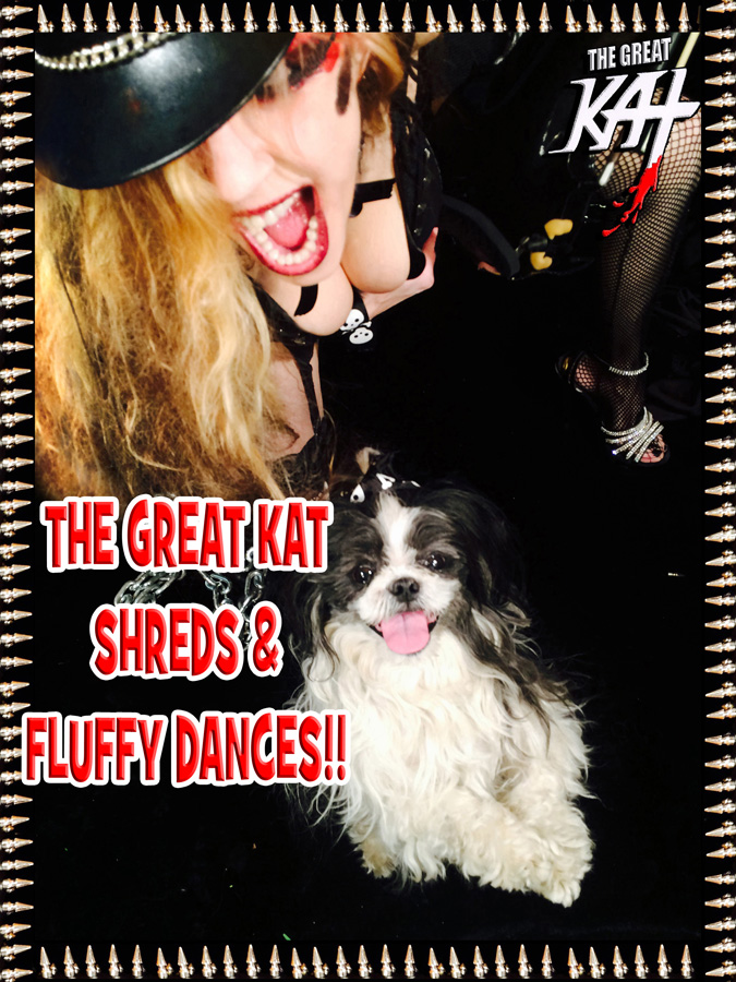 THE GREAT KAT SHREDS & FLUFFY DANCES!!