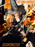 HAPPY HALLOWEEN! From The HOT SHRED SORCERESS!