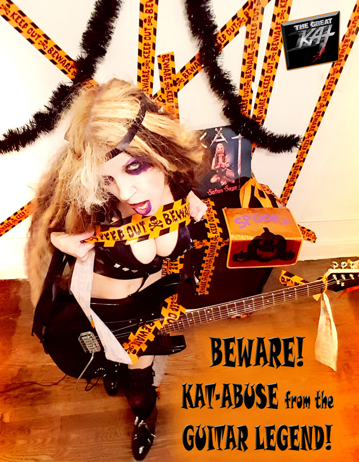 BEWARE! KAT-ABUSE from the GUITAR LEGEND!