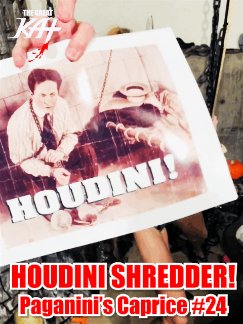 WATCH THE GREAT KAT'S NEW "HOUDINI SHREDDER - PAGANINI'S CAPRICE #24" MUSIC VIDEO!