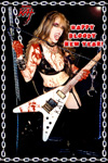 HAPPY BLOODY NEW YEAR! From The Great Kat Blood-Dripping Guitar Shredder