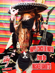 HAPPY CINCO DE MAYO from THE MASKED BANDITS! THE GREAT KAT & FLUFFY!
