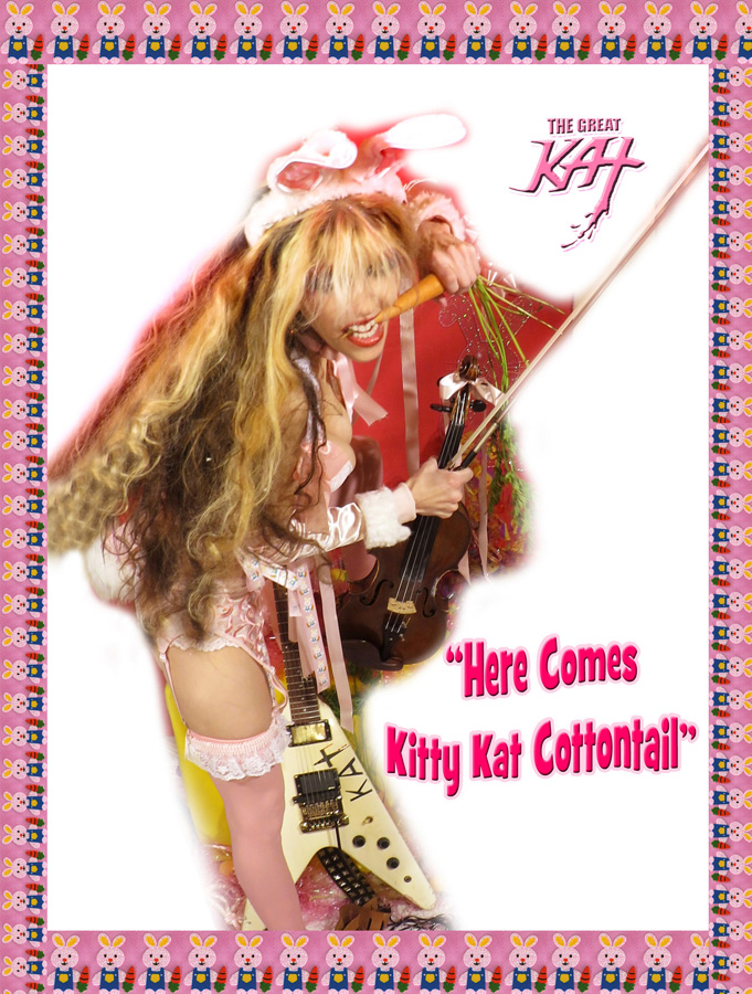 "Here Comes Kitty Kat Cottontail"