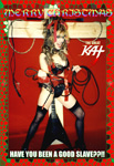 MERRY CHRISTMAS from THE GREAT KAT! HAVE YOU BEEN A GOOD SLAVE??!!