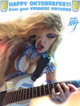 HAPPY OKTOBERFEST! from your VIENNESE VIRTUOSO THE GREAT KAT!