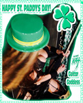 HAPPY ST PADDY'S DAY! From THE GREAT KAT GUITAR GODDESS!