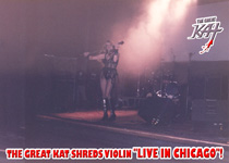 THE GREAT KAT SHREDS VIOLIN "LIVE IN CHICAGO"!