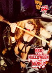 666 HALLOWEEN MASHUP  6 MINUTES & 66 SECONDS of UNLUCKY 13 GREAT KAT SONGS (Plus 1) With DEVILISH SCREAMS, HOWLING WOLVES, TERRIFYING FOOT STEPS, SHOTS IN NIGHT & DEMONIC GUITAR/VIOLIN VIRTUOSITY by THE GREAT KAT for HALLOWEEN! 