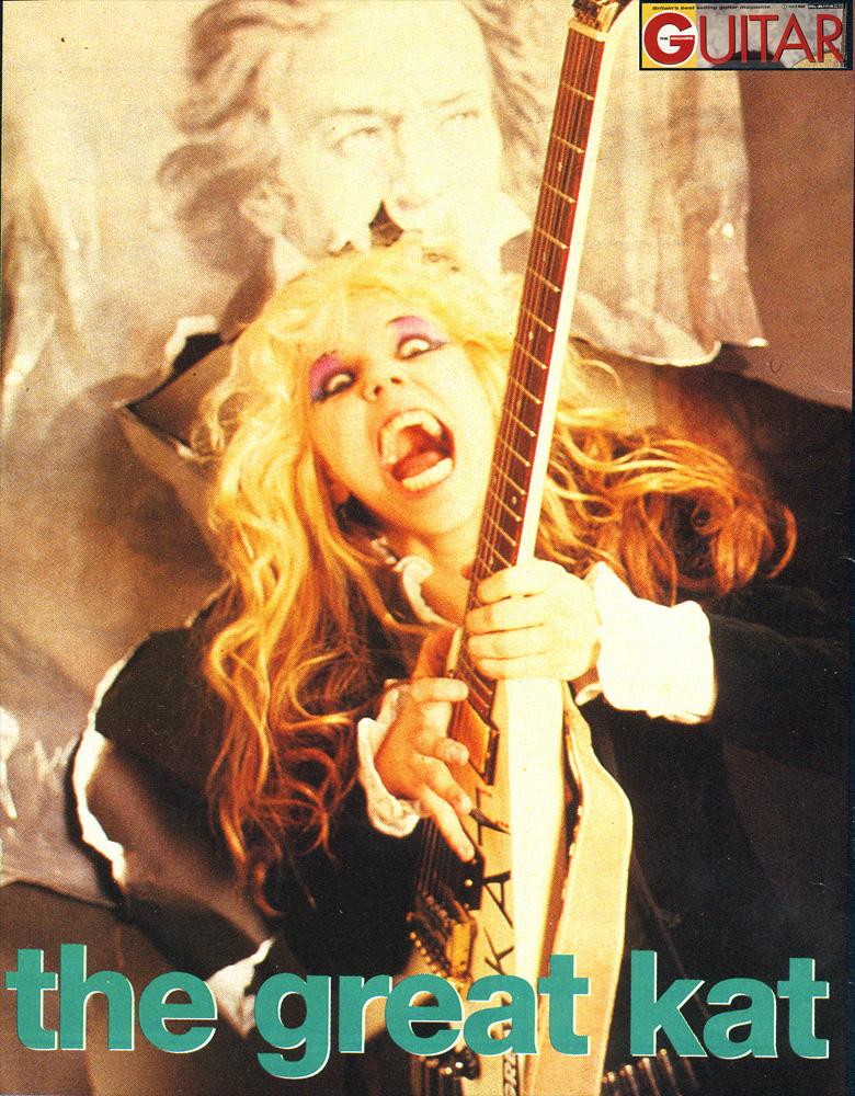 GUITAR MAGAZINE ENGLAND'S INTERVIEW WITH THE GREAT KAT!