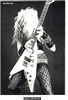 THE GREAT KAT GUITAR GODDESS POSTER IN METAL FORCES MAGAZINE!!