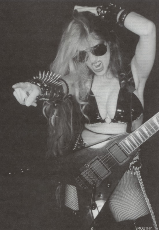 The Great Kat Poster in "MOUTHY" Magazine