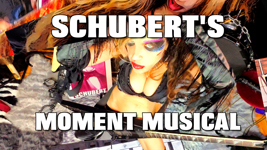 NEW! Schubert's "Moment Musical"  Famous Masterpiece by Franz Schubert Shredded by Musical Guitar Goddess Great Kat - World Premiere on iTunes
