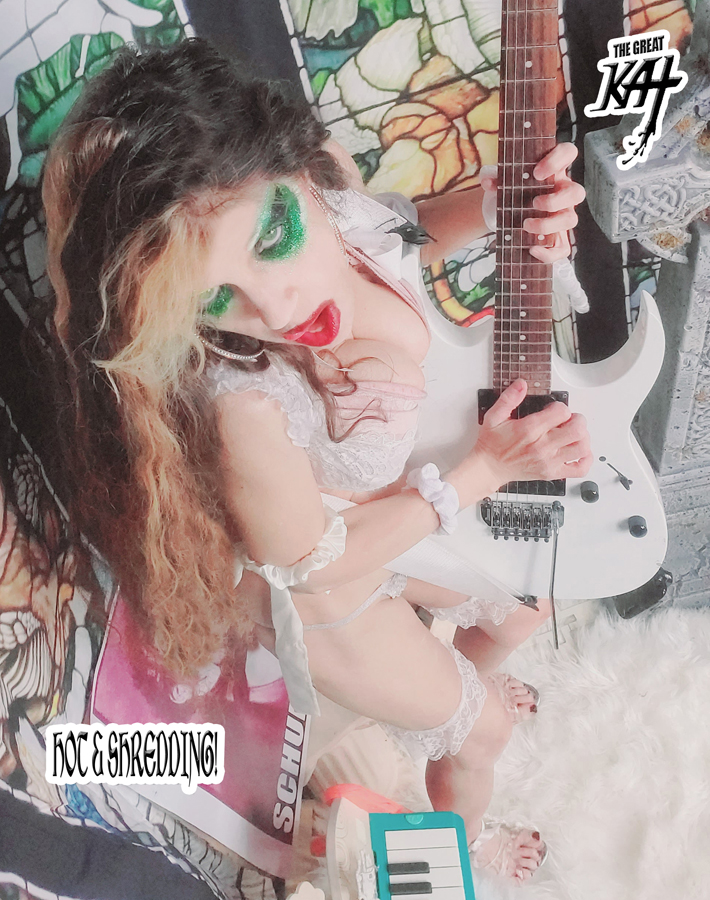 NEW "AVE MARIA" by SCHUBERT - New RECORDING & MUSIC VIDEO by THE GREAT KAT!! THE GREAT KAT SHREDS ONE of the MOST FAMOUS WORKS IN HISTORY, "AVE MARIA" on GUITAR AND VIOLIN!